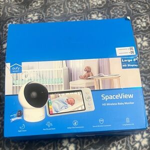 eufy Security SpaceView HD Wireless Baby Monitor - White